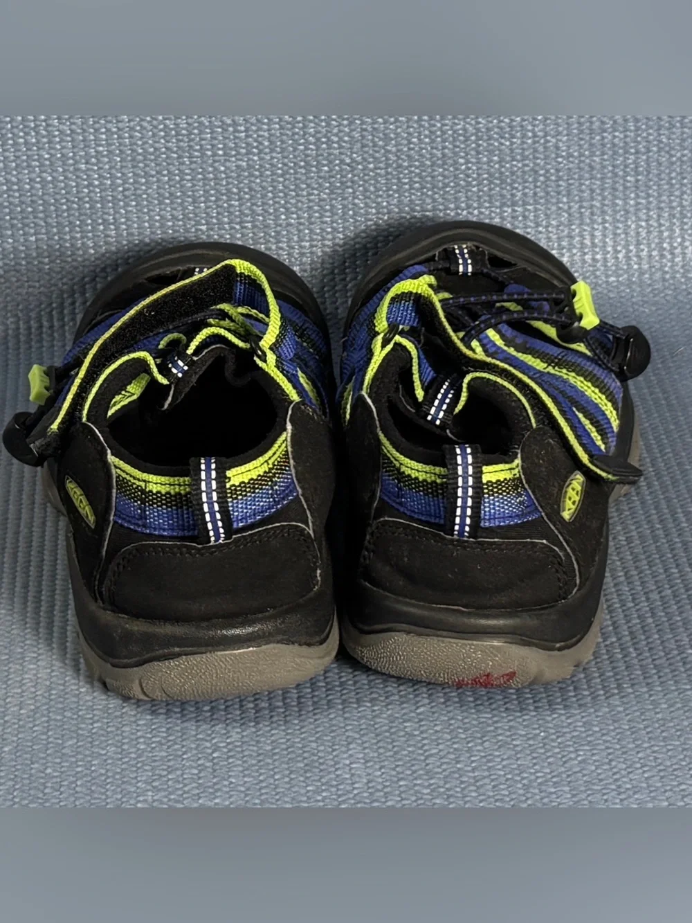 KEEN Newport H2 Waterproof Outdoor Sandals Blue Green Kid’s Size 3